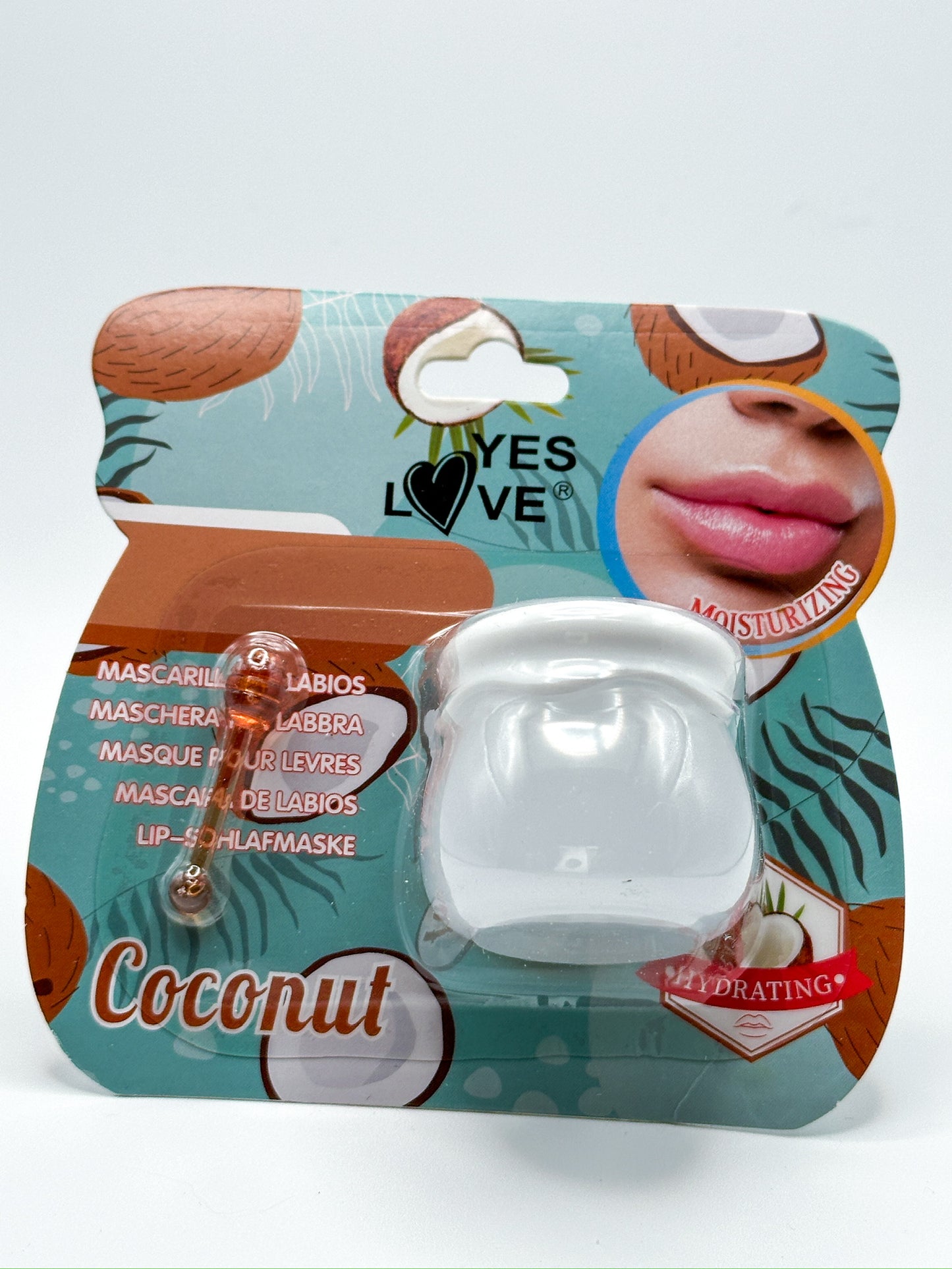 Mascarilla de labios aroma coco Pinkcoco